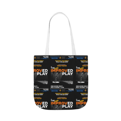 DON'T TOTE RANDOM ITEMS (TM) CANVAS TOTE w/2 Color Straps!