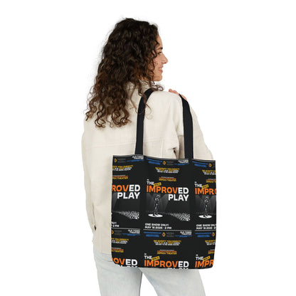 DON'T TOTE RANDOM ITEMS (TM) CANVAS TOTE w/2 Color Straps!